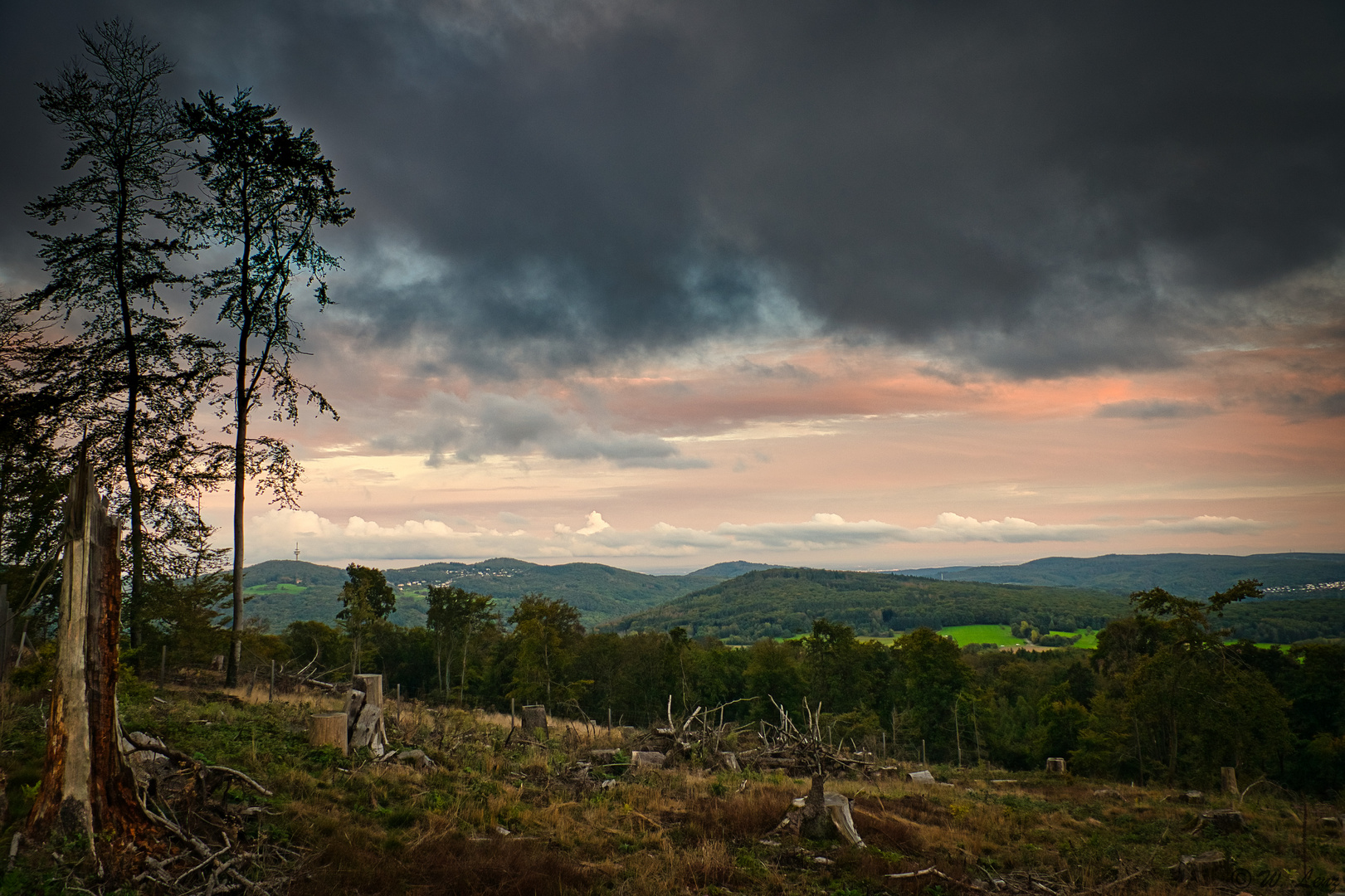 Abendstimmung im Taunus