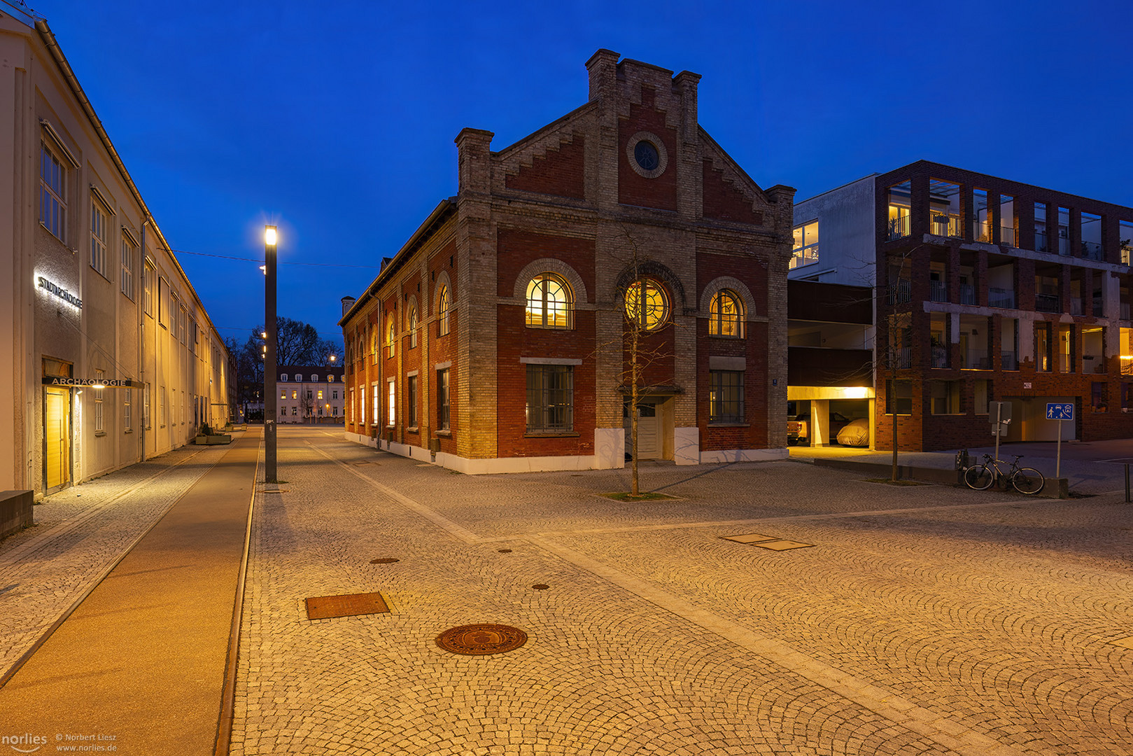 Abendstimmung im Textilviertel