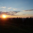 Abendstimmung im Thüringer Wald