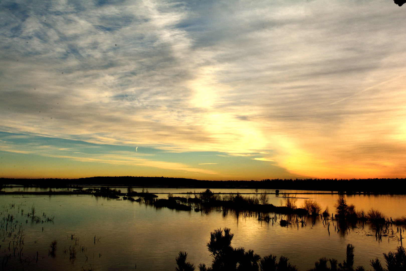 Abendstimmung im Tister Bauernmoor