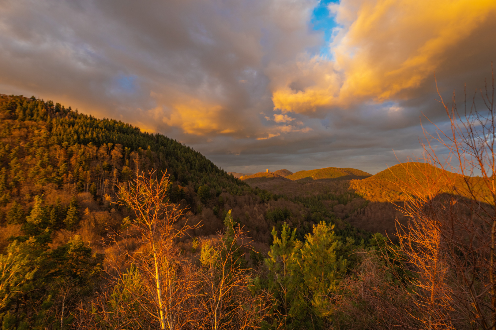 Abendstimmung im Trifelsland