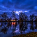 Abendstimmung im Umflutkanal...