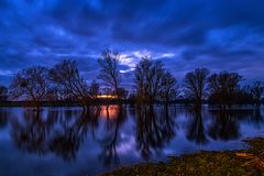 Abendstimmung im Umflutkanal...