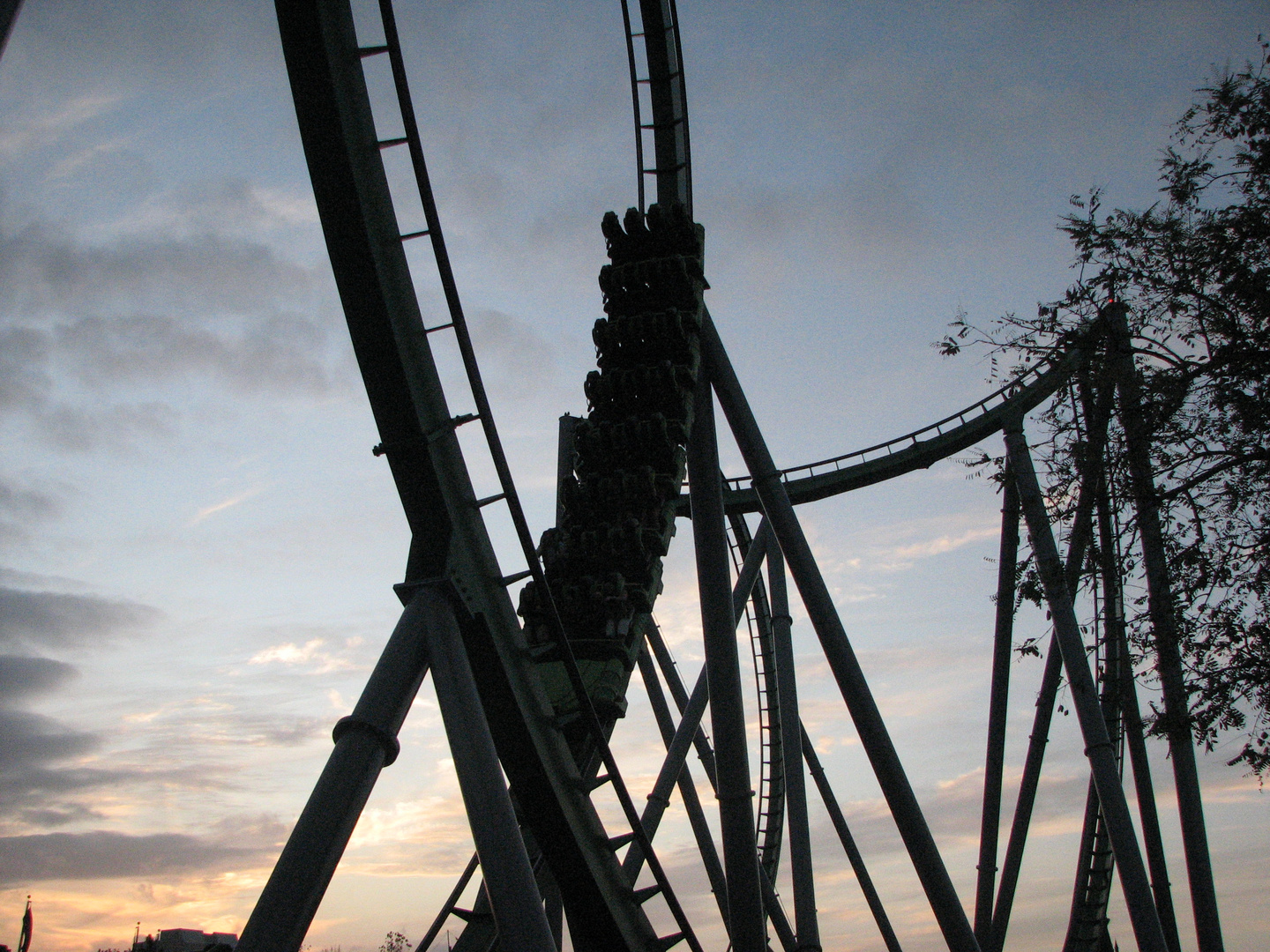 Abendstimmung im Universal-Park in Orlando