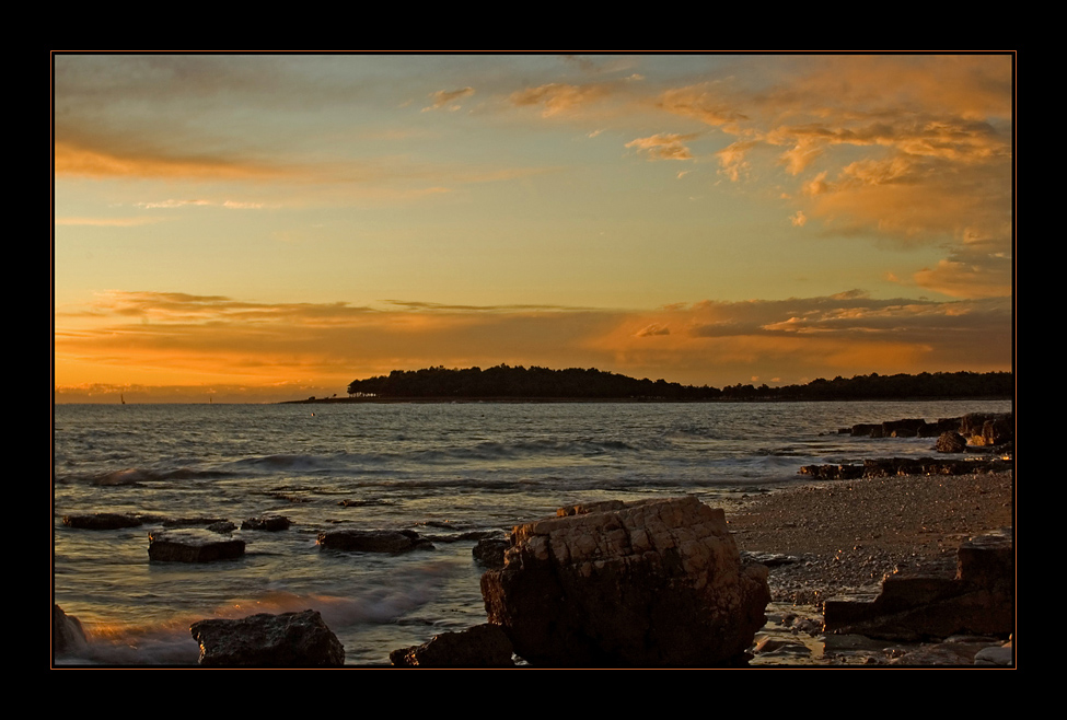 Abendstimmung im Urlaub