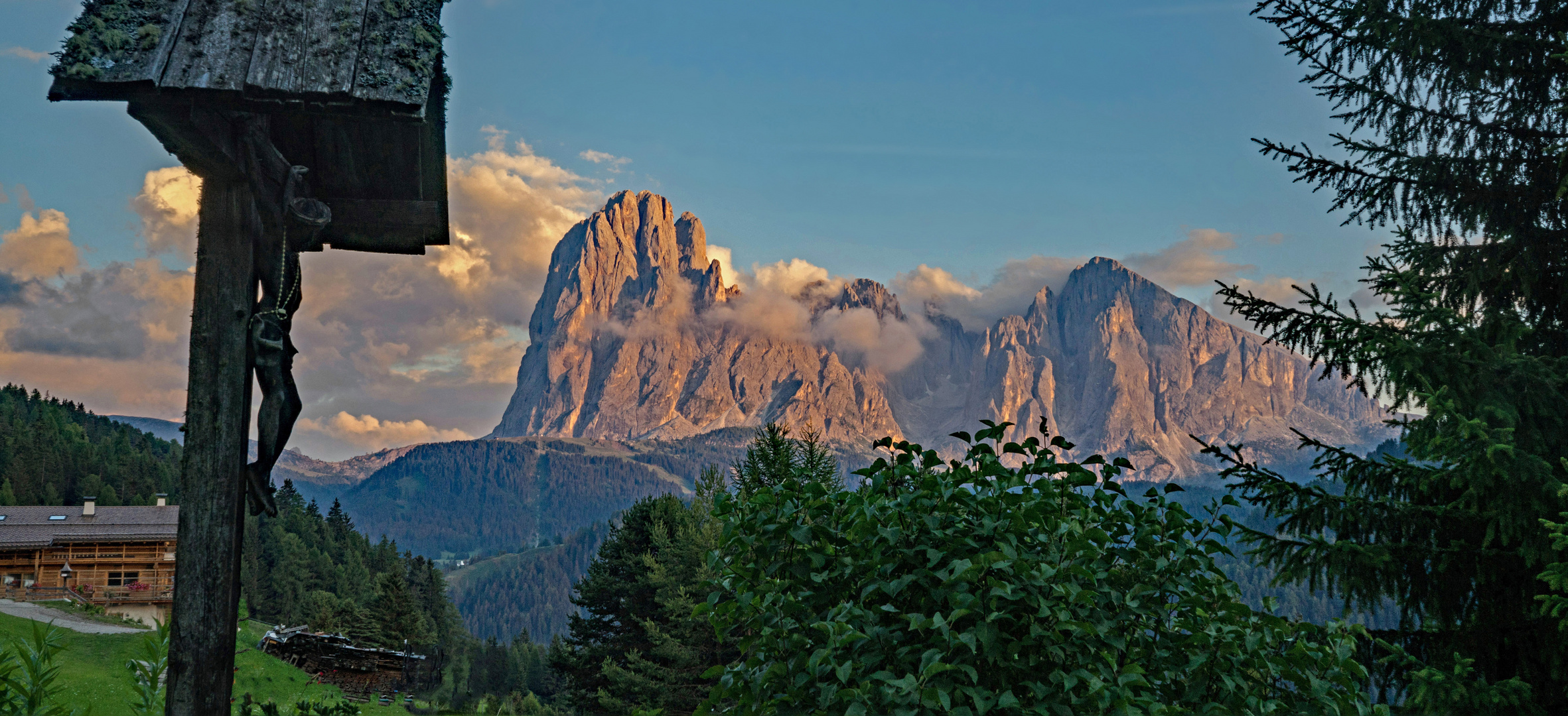 Abendstimmung im Val Gardena