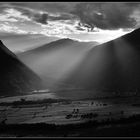 Abendstimmung im Vinschgau