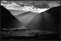 Abendstimmung im Vinschgau