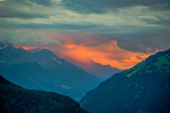 Abendstimmung im Vinschgau