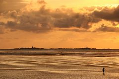 Abendstimmung im Watt..