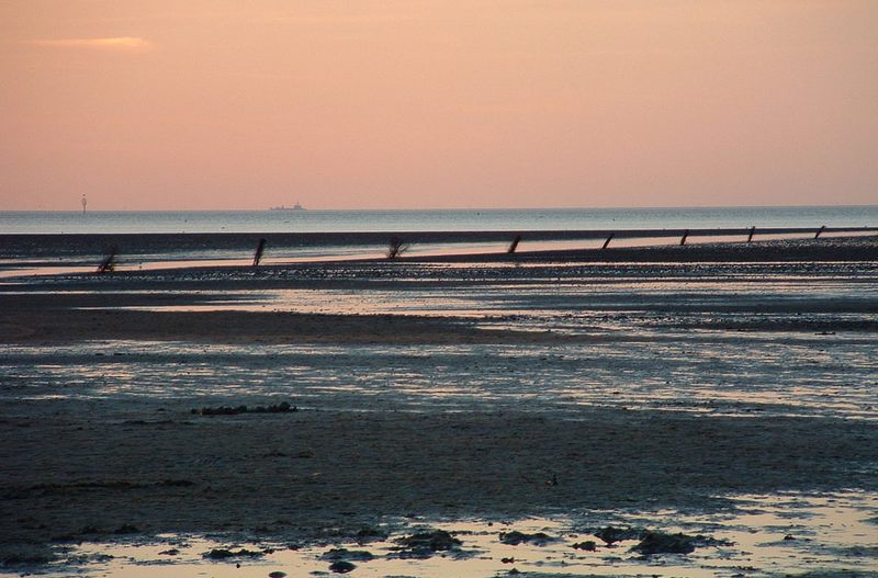 Abendstimmung im Watt / Cuxhaven