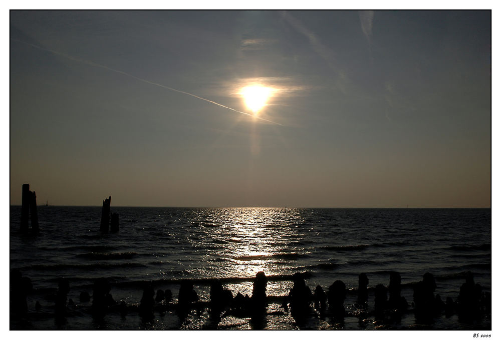 Abendstimmung im Wattenmeer - 1