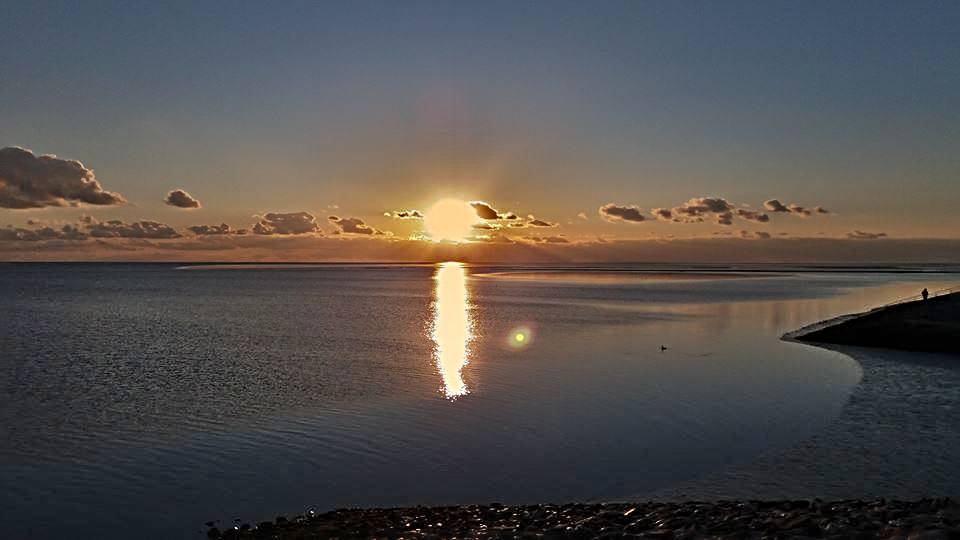 Abendstimmung im Wattenmeer