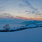 Abendstimmung im (Weserberg-)ländle