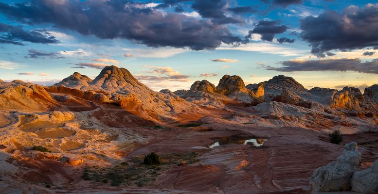 Abendstimmung im White Pocket