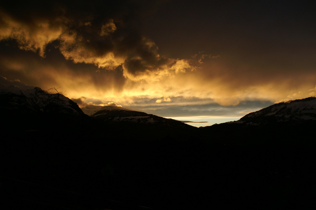 Abendstimmung im Winter 2006 Fortsetzung I