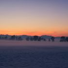 Abendstimmung im Winter