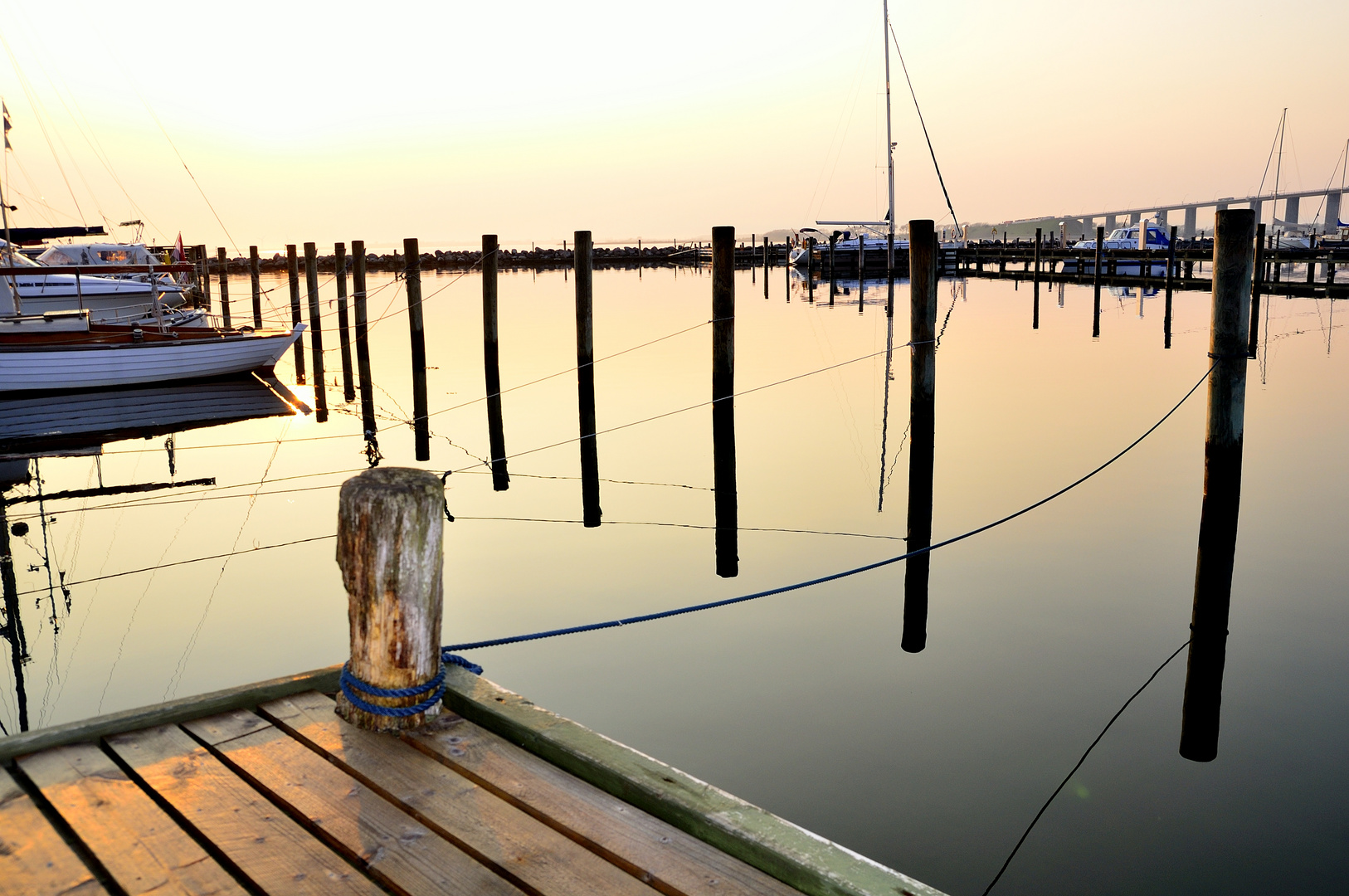 Abendstimmung im Yachthafen