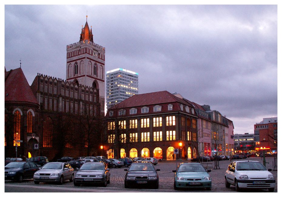 Abendstimmung im Zentrum