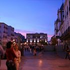 Abendstimmung im Zentrum von Ronda