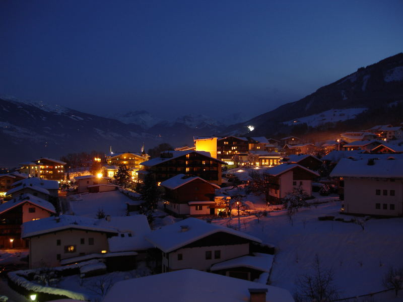 Abendstimmung im Zillertal