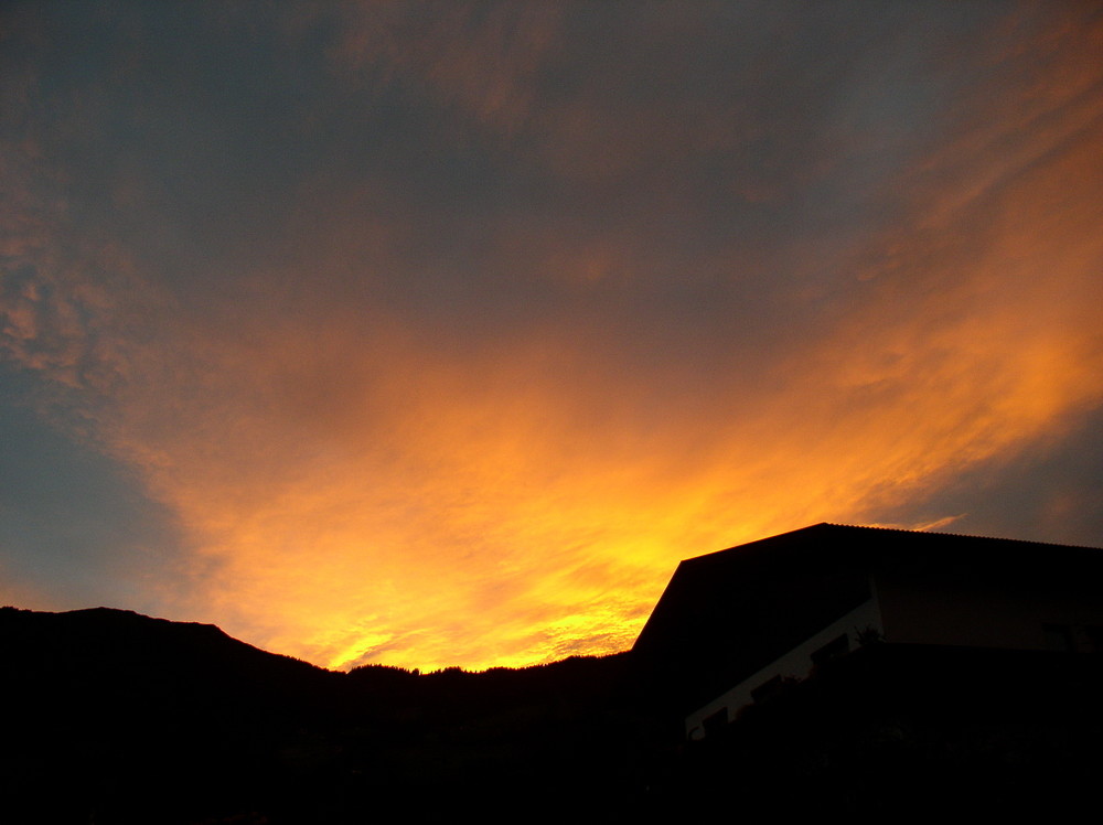 Abendstimmung im Zillertal