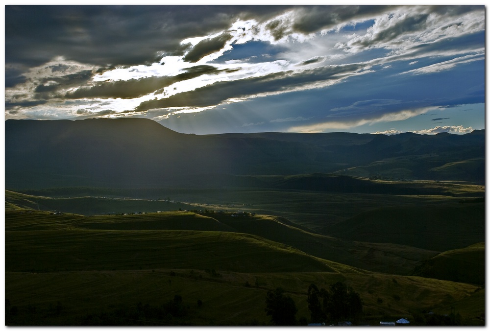 Abendstimmung in Afrika