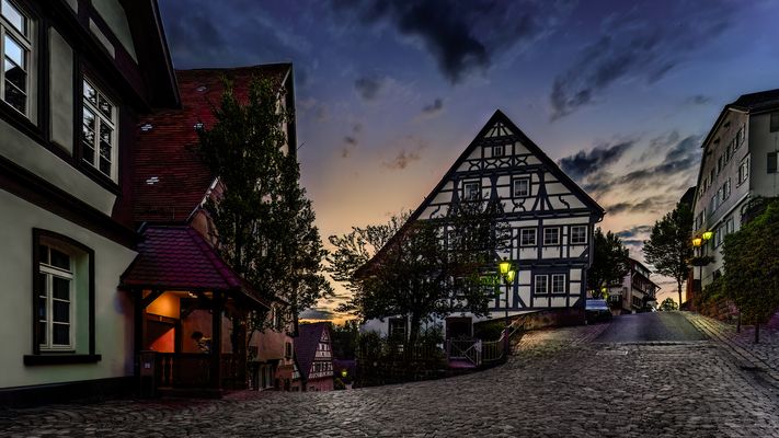 Abendstimmung in Altensteig 