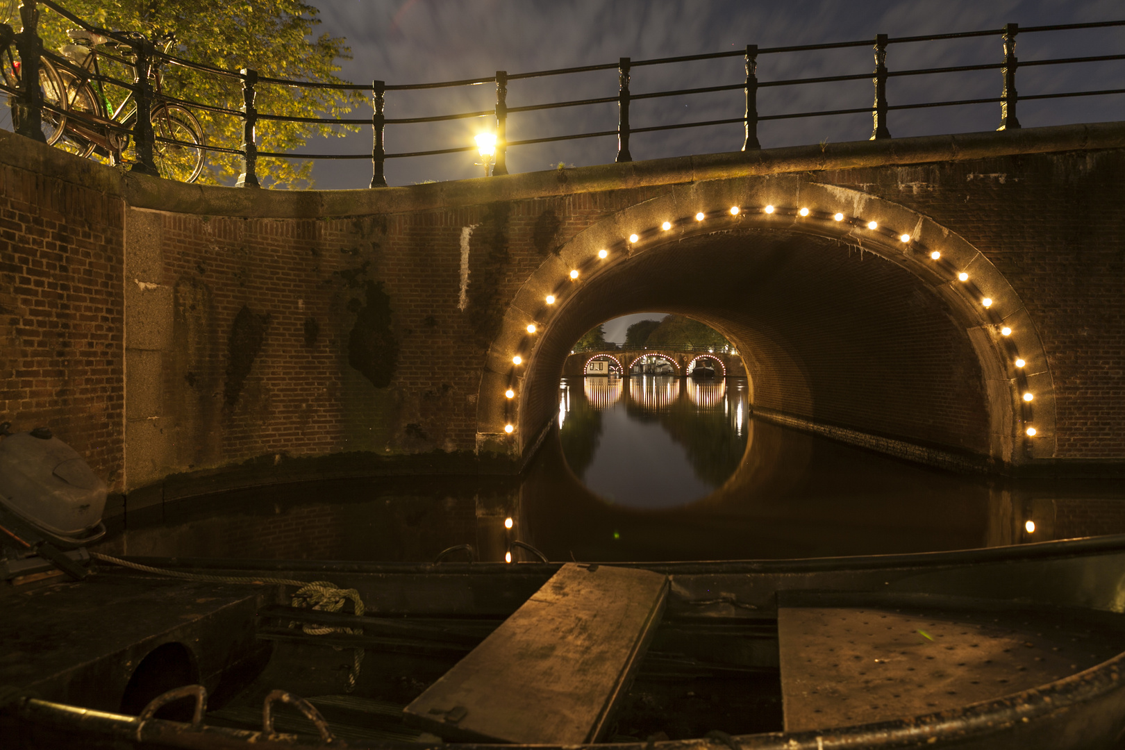 Abendstimmung in Amsterdam