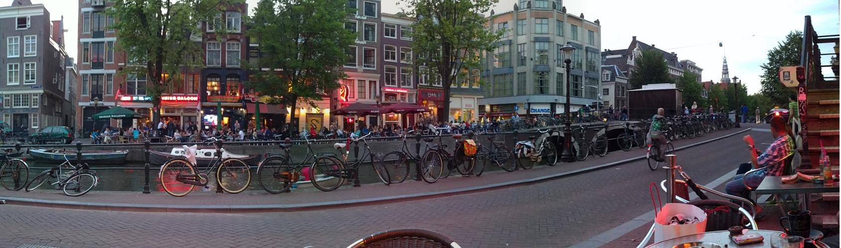 Abendstimmung in Amsterdam