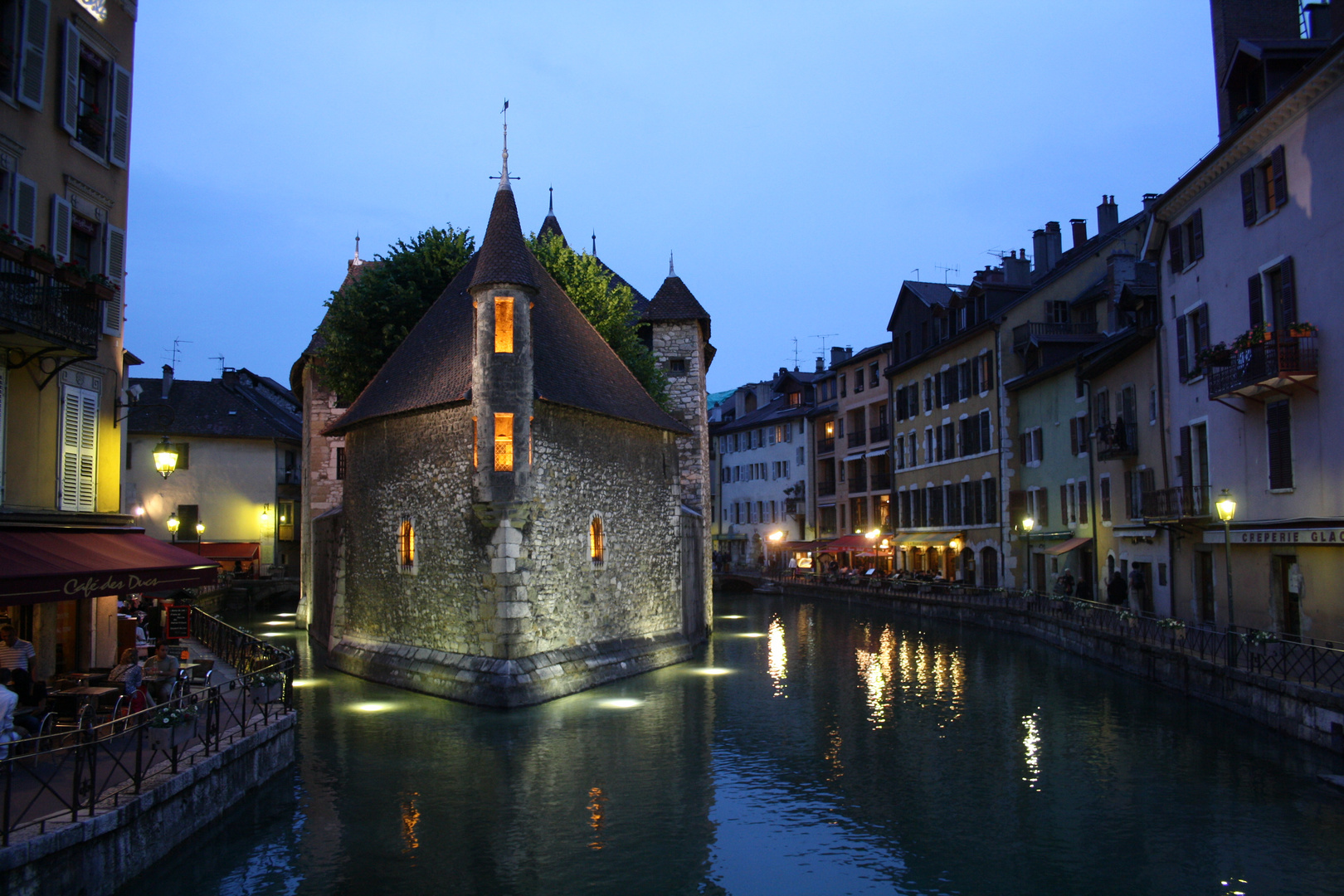 Abendstimmung in Annecy