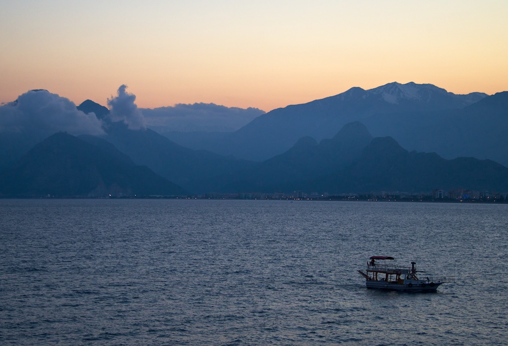 Abendstimmung in Antalya