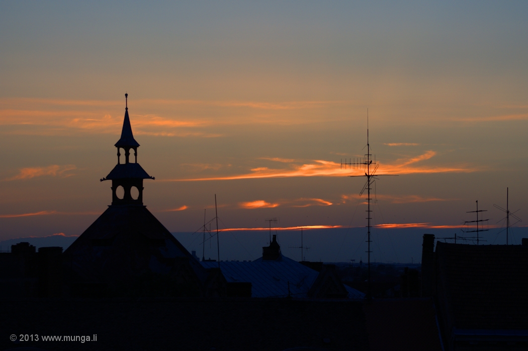 Abendstimmung in Arad