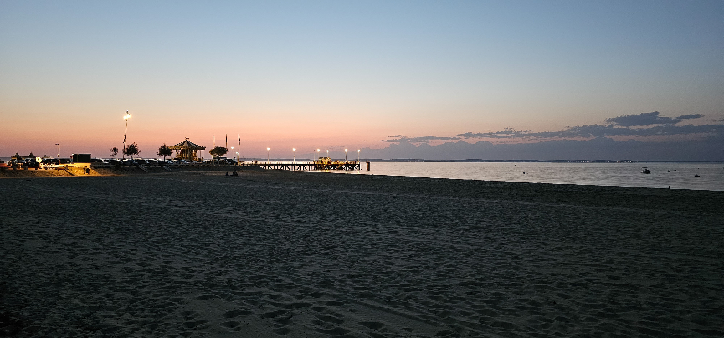 Abendstimmung in Arcachon