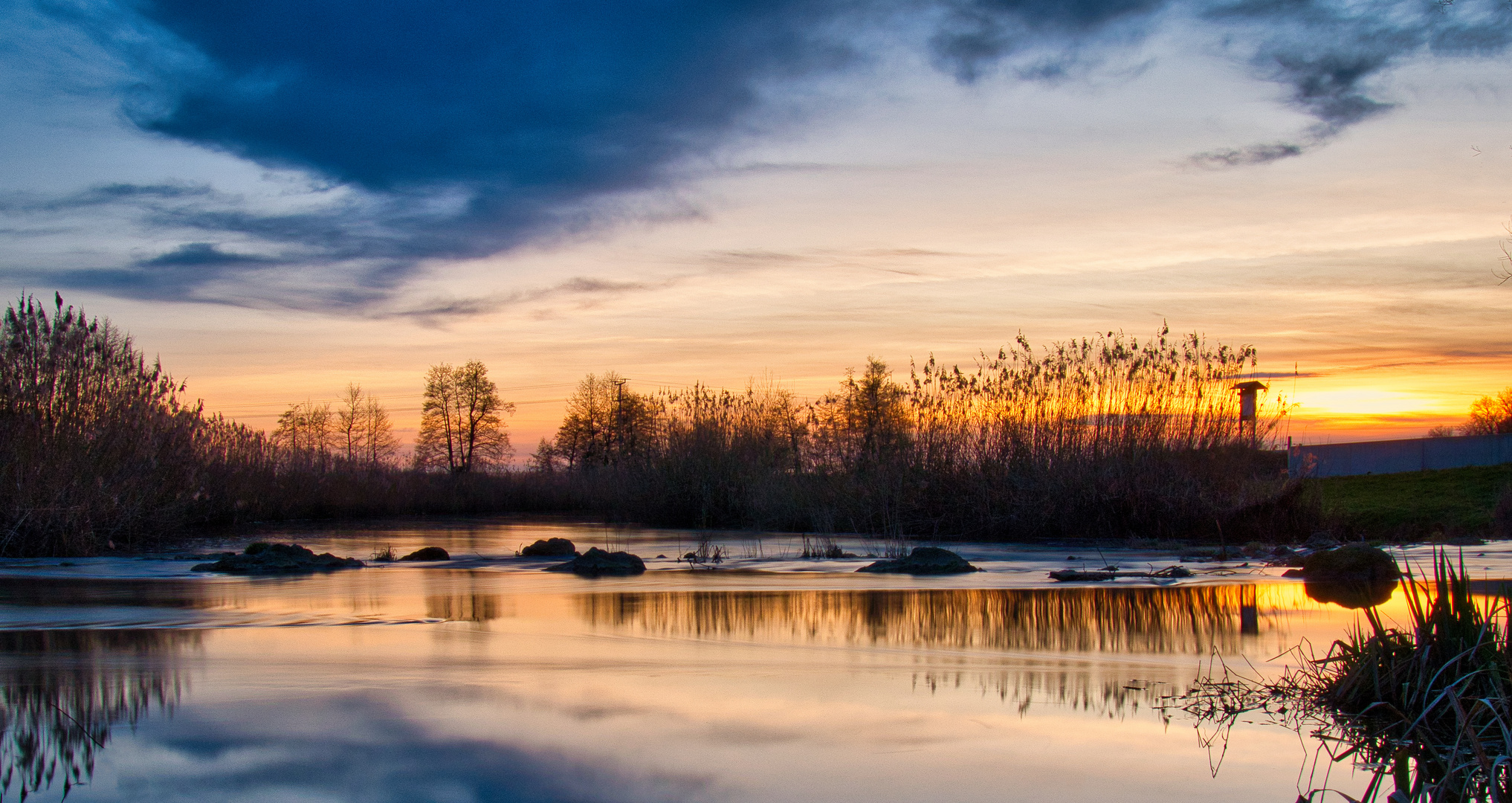 Abendstimmung in Bad Gögging