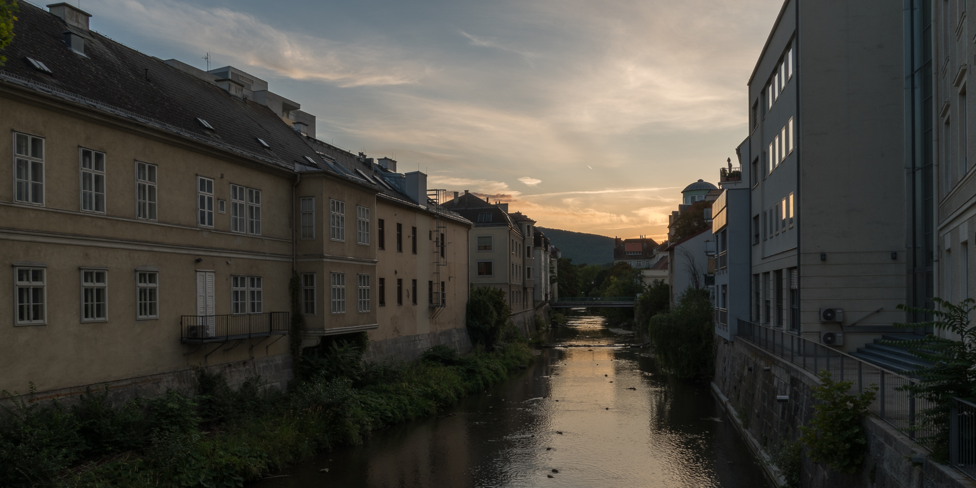 Abendstimmung in Baden bei Wien