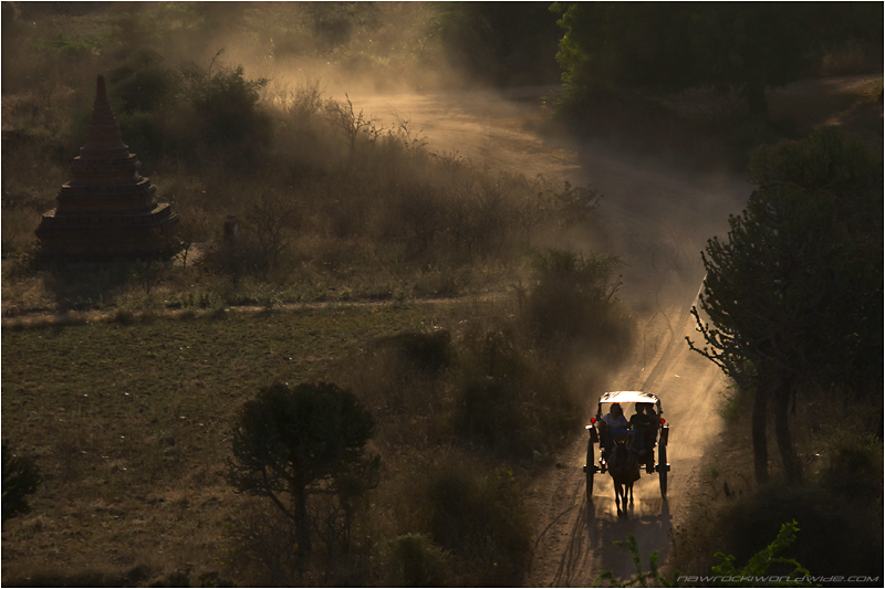 Abendstimmung in Bagan