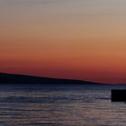 Abendstimmung in Baška Voda, Kroatien