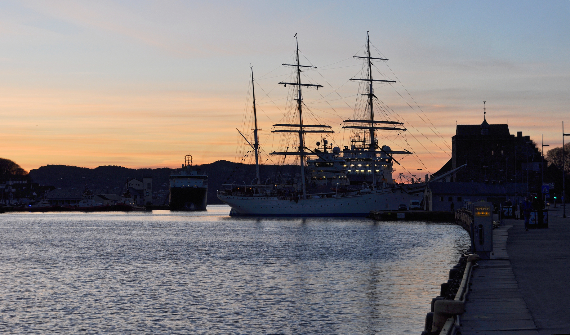 Abendstimmung in Bergen