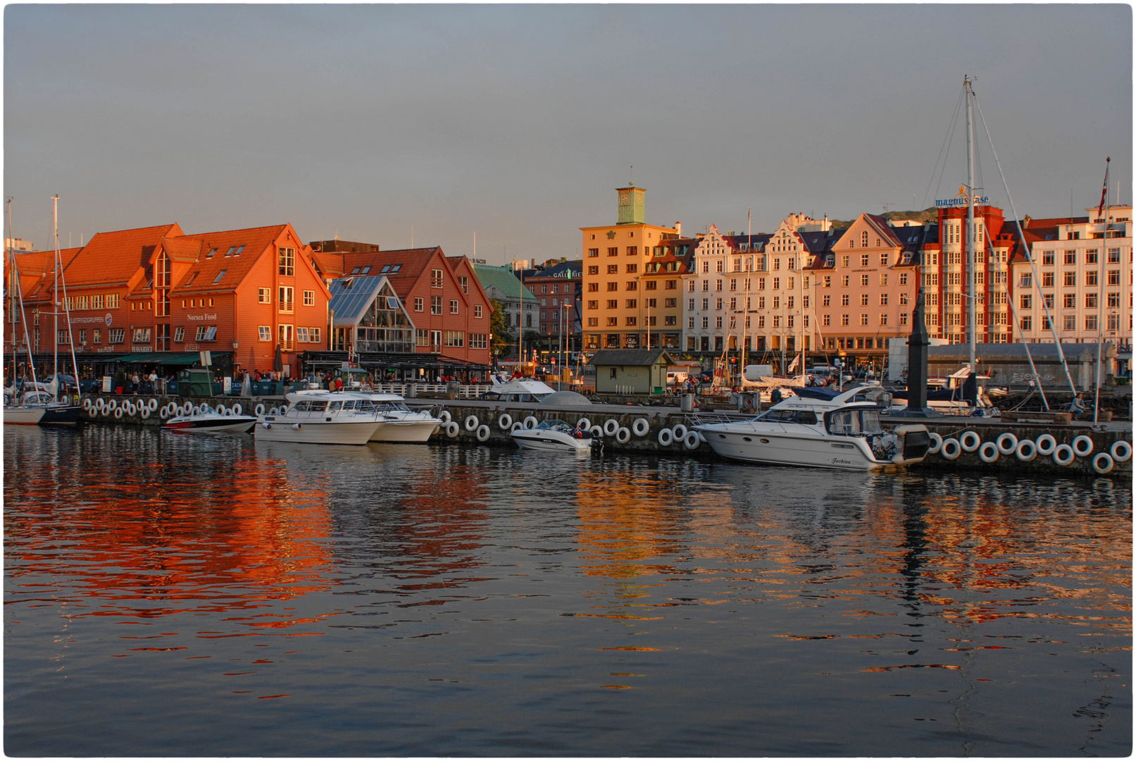 Abendstimmung in Bergen