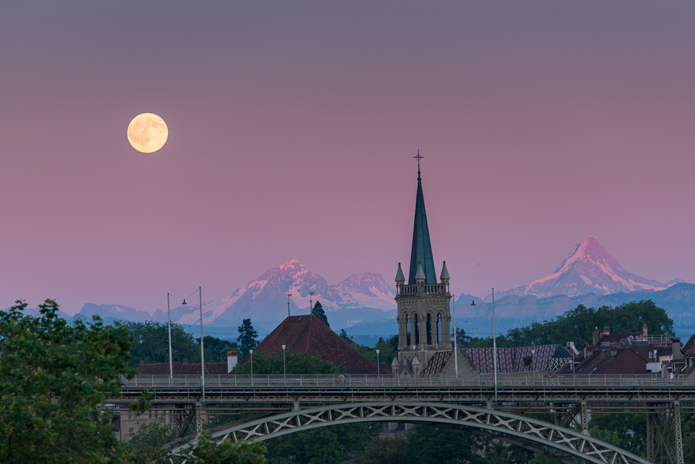 Abendstimmung in Bern