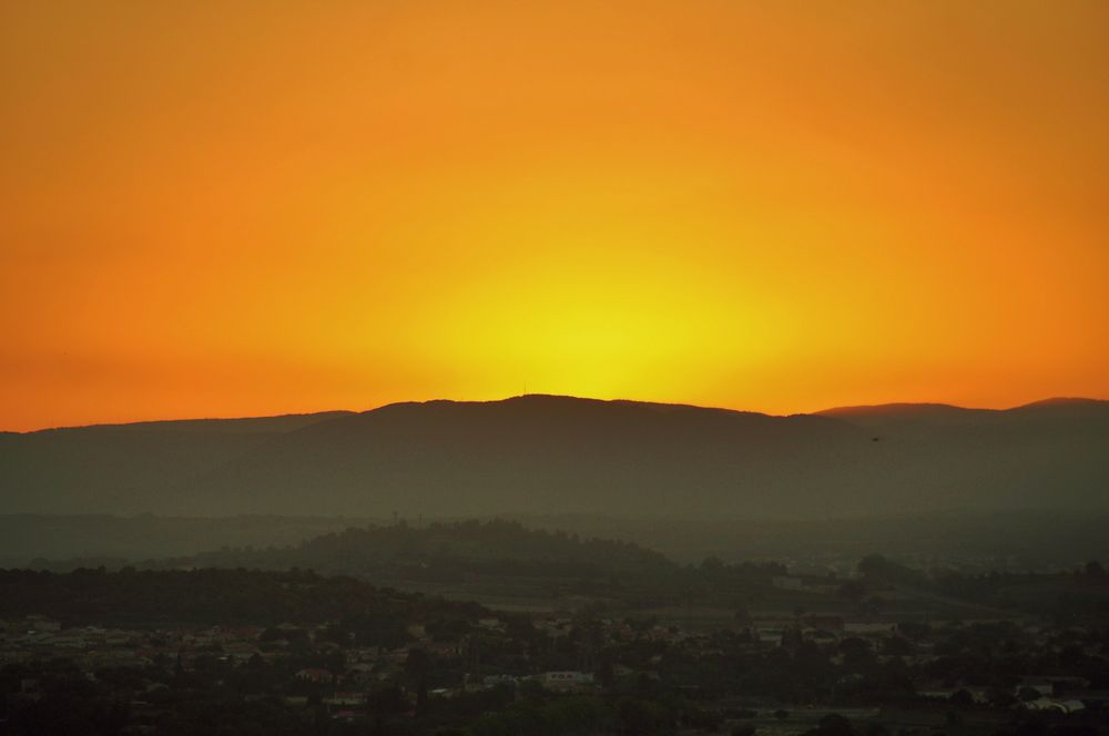 Abendstimmung in Bézier