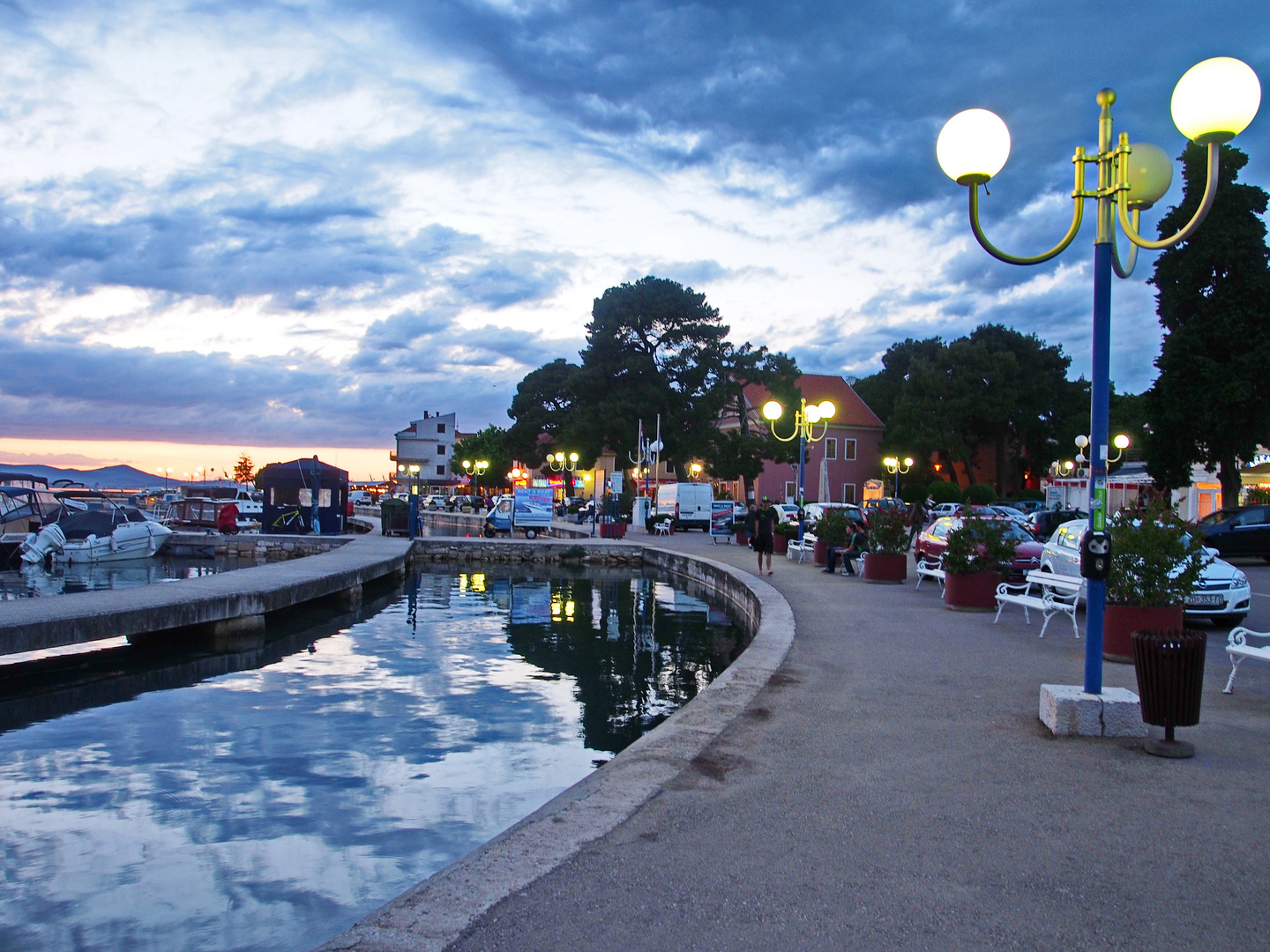 Abendstimmung in Biograd