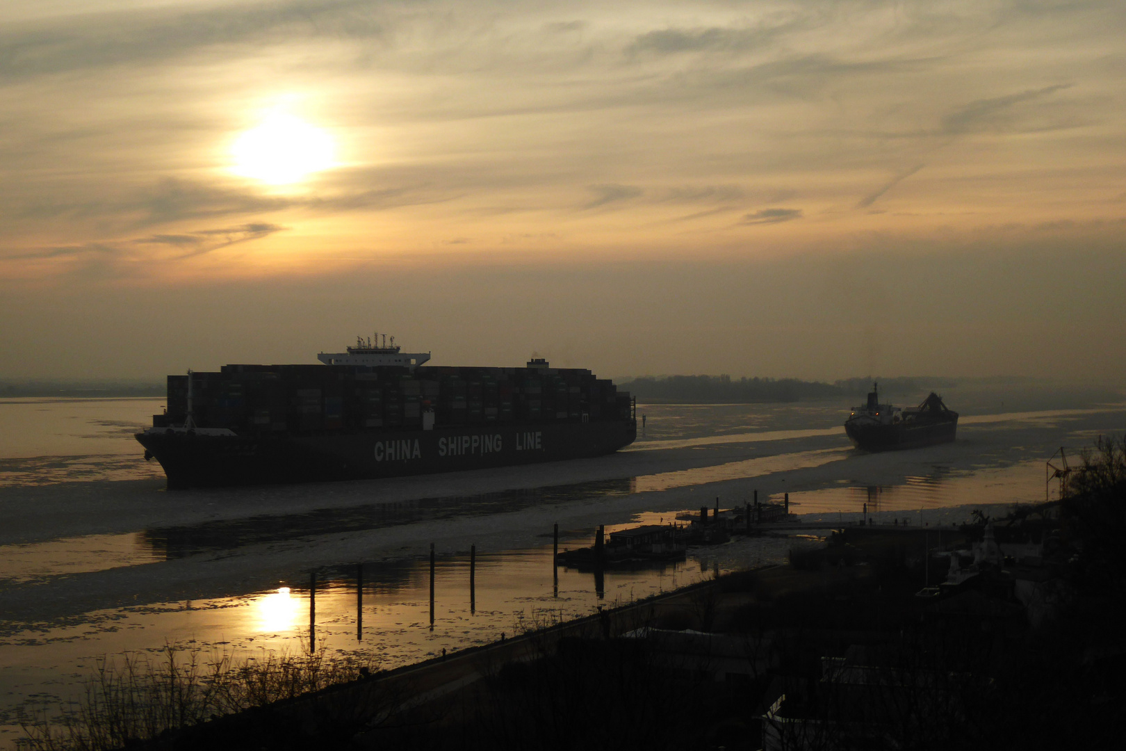 Abendstimmung in Blankenese