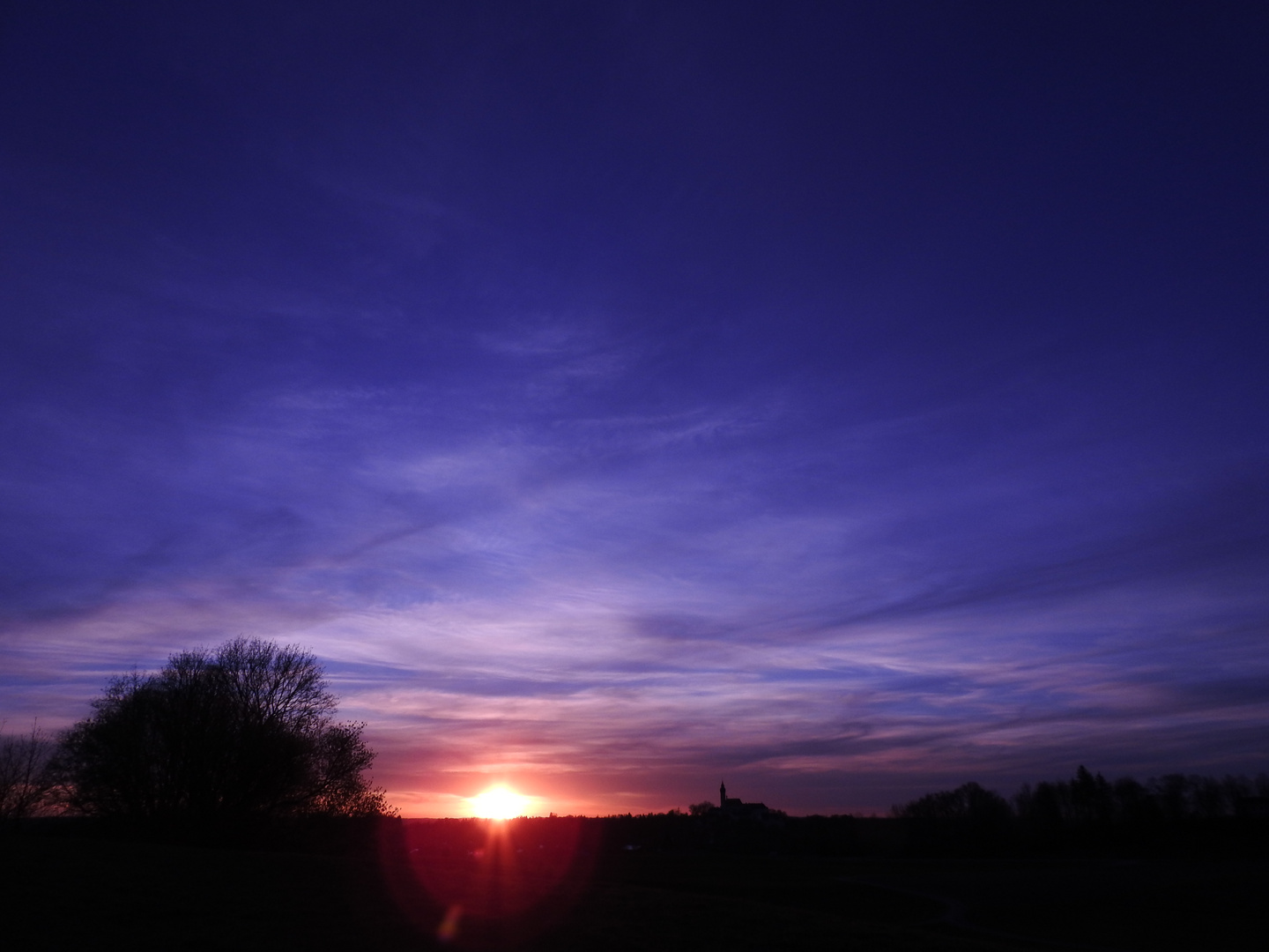 Abendstimmung in Blau