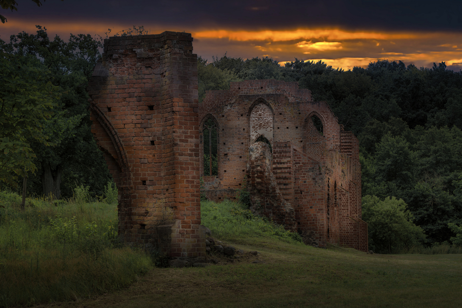 Abendstimmung in Boitzenburg