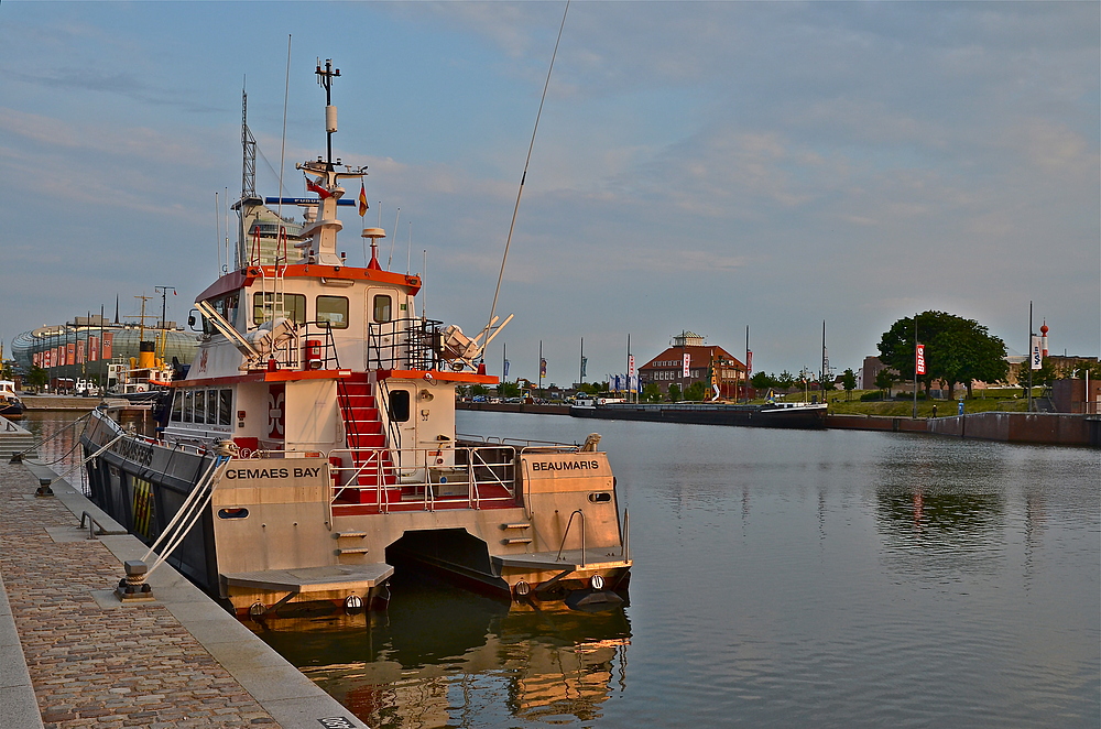 Abendstimmung in Bremerhaven