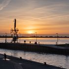 _Abendstimmung in Bremerhaven