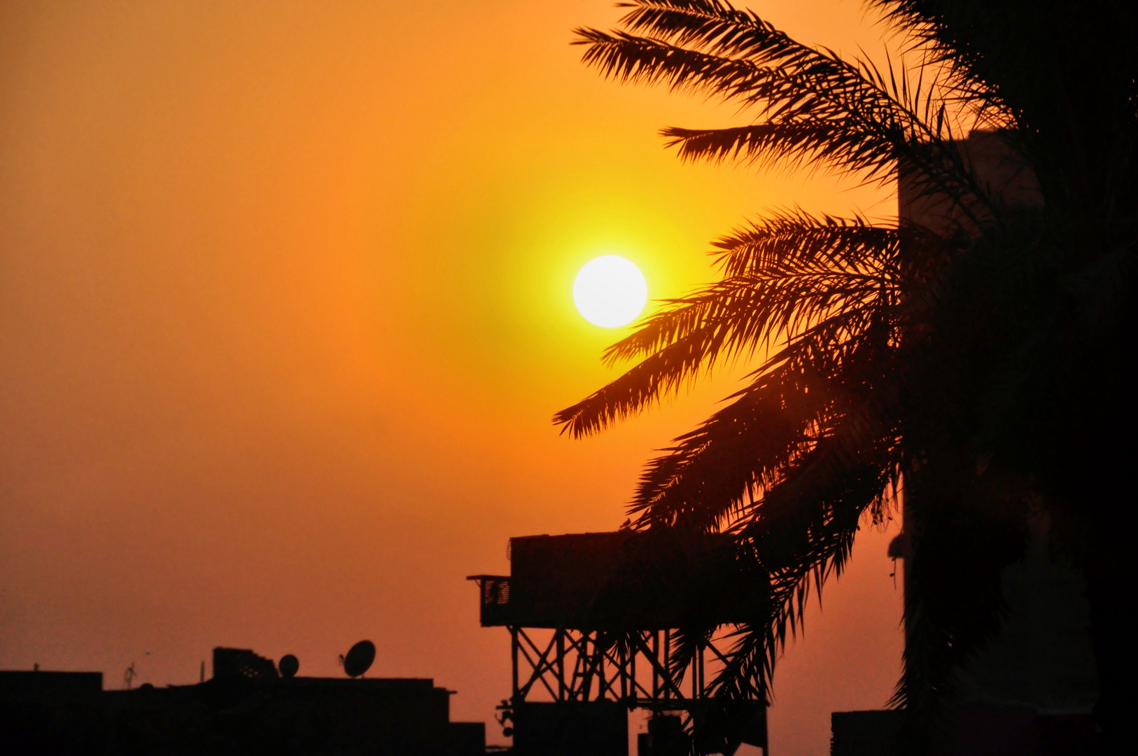 Abendstimmung in Cairo