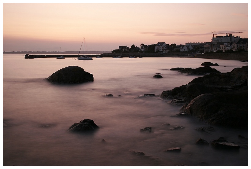 Abendstimmung in Concarneau